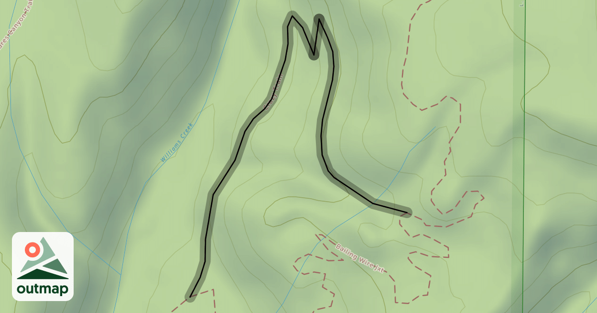Map of Crazy Train