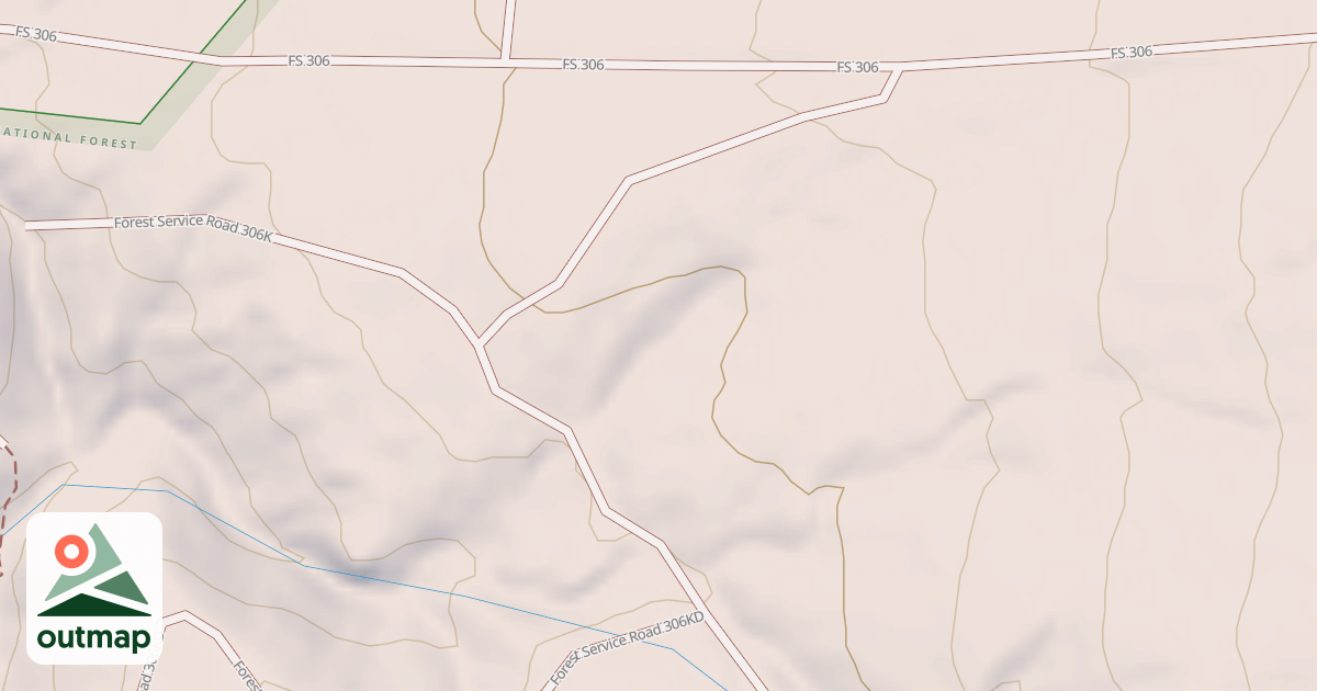 Map of USFS National Forest System Roads {F4D8FAAB-5128-45C5-86BC-782F4C9E8E13}
