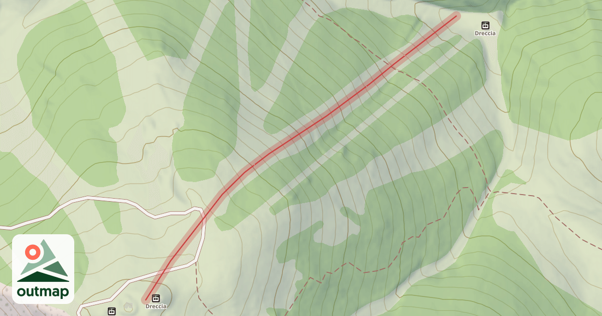 Map of Chamois