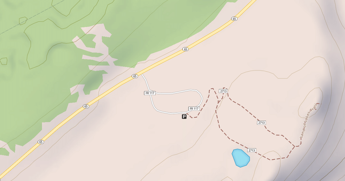 Map preview of LAND OF LAKES PARKING
