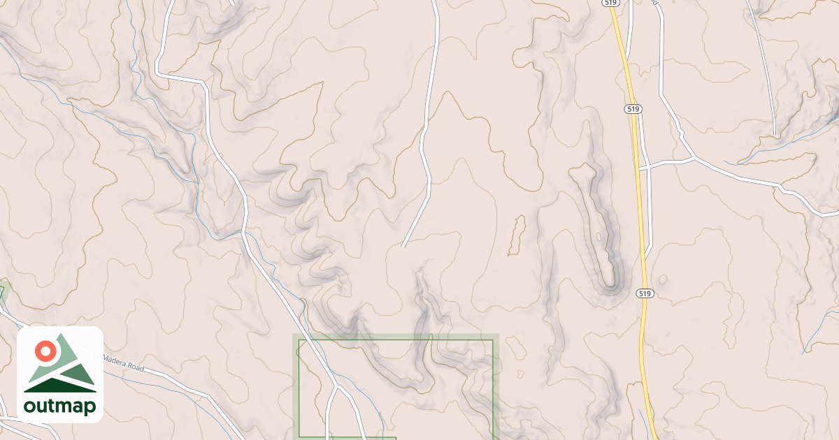 Map of LA MADERA
