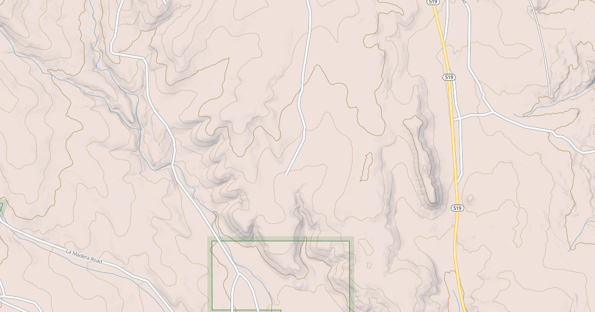 Map preview of LA MADERA
