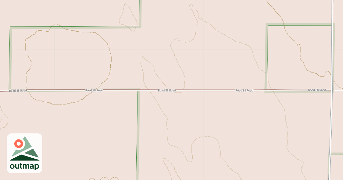 Map of ROAD 88