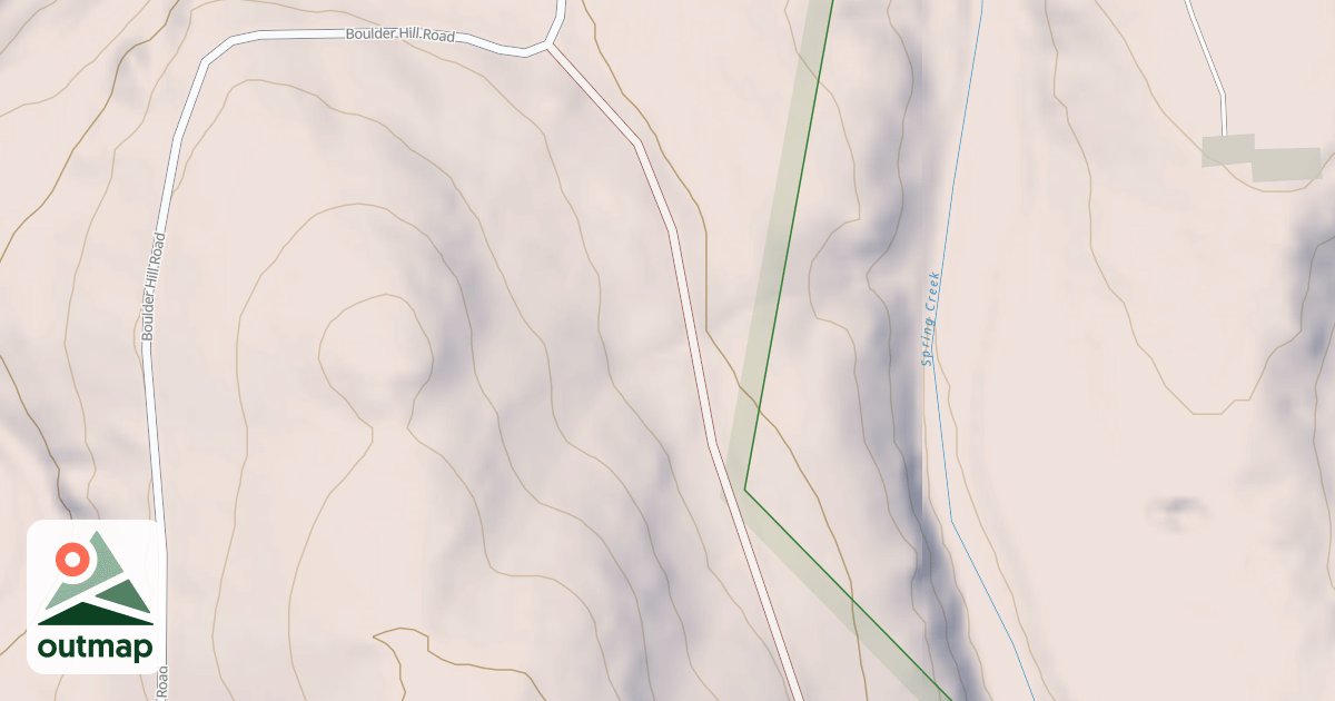 Map of BOULDER HILL BR 1H
