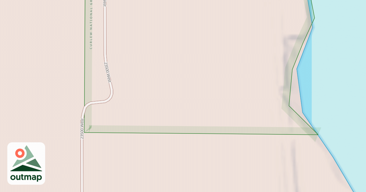 Map of WEST RESERVIOR ACCESS