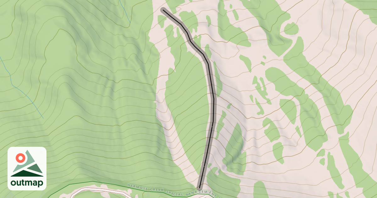 Map of Ray's Ridge
