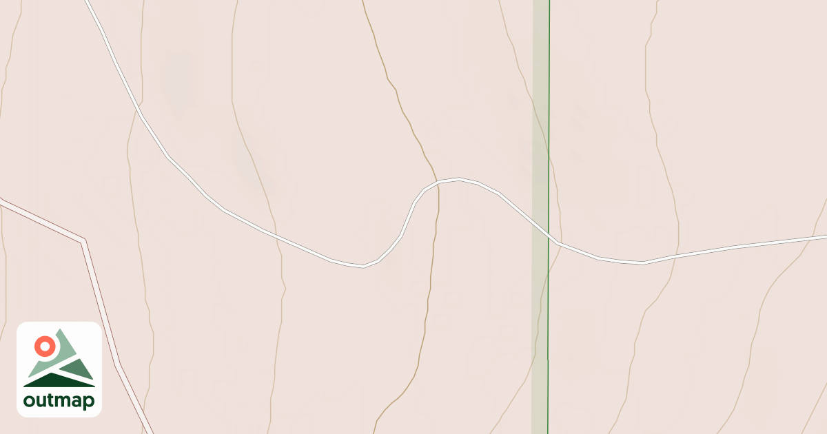 Map of BRUSH MTN SPUR