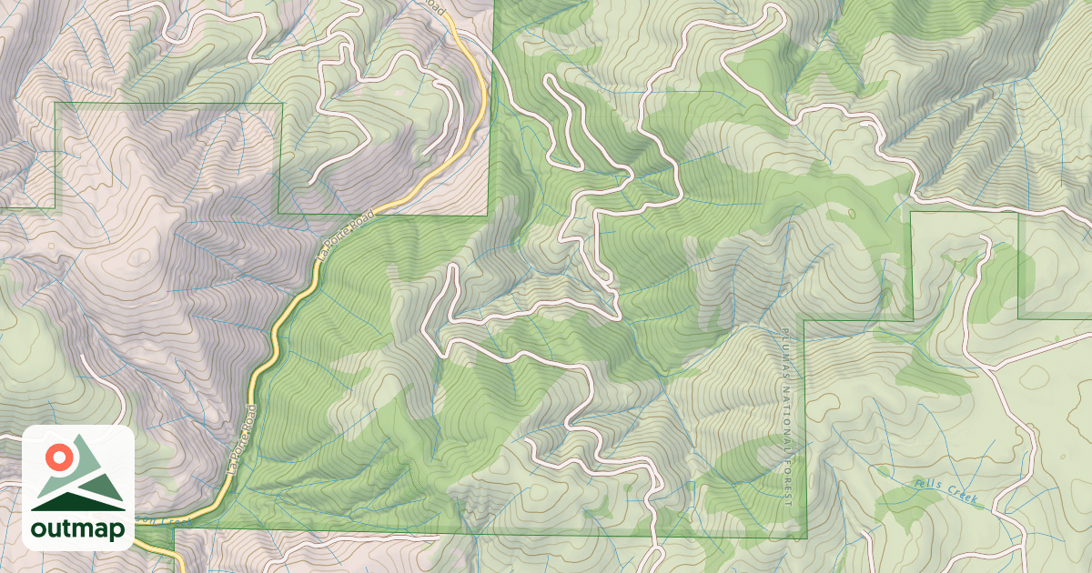 Map of CUTLER MEADOW