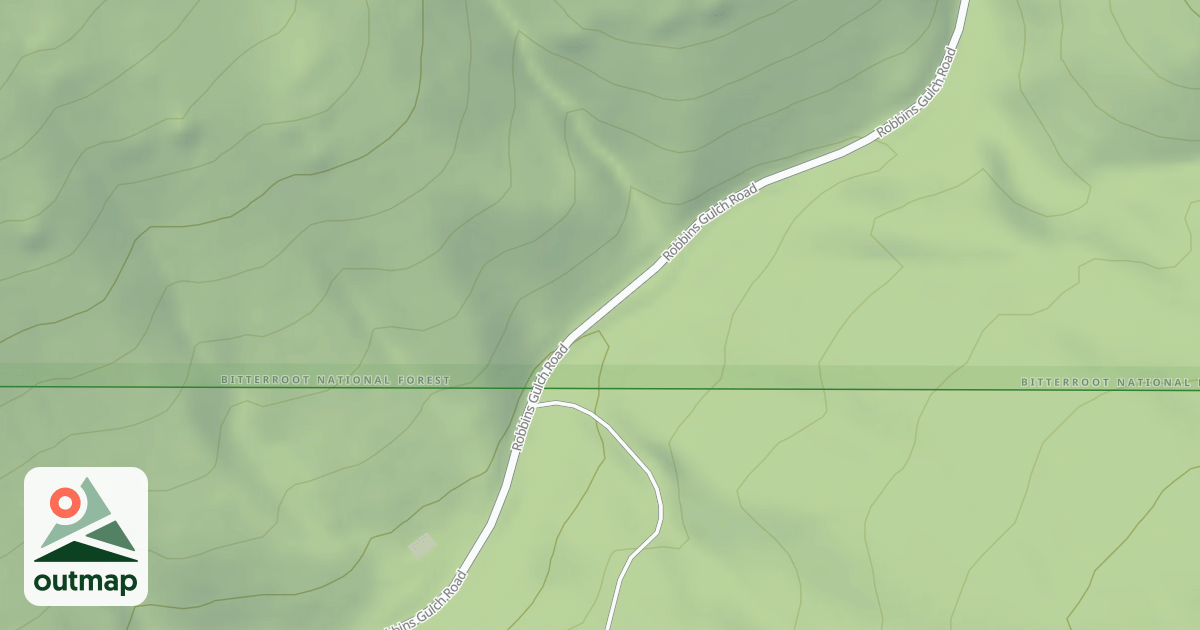 Map of (FDR) ROBBINS GULCH