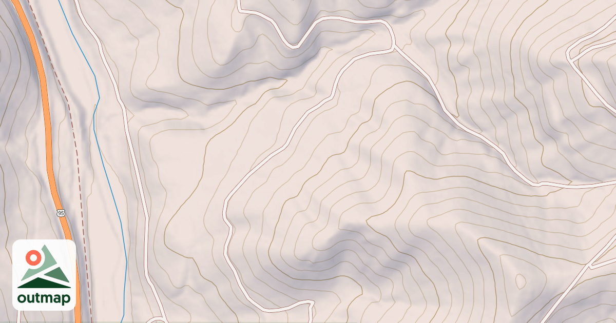 Map of GAYLORD CREEK