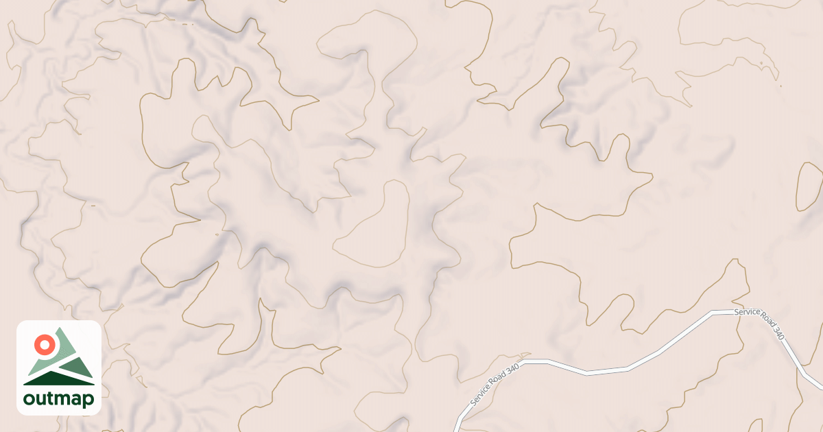 Map of USFS National Forest System Roads {B3564F6D-2635-4104-B5EA-F5F88B1F48AA}
