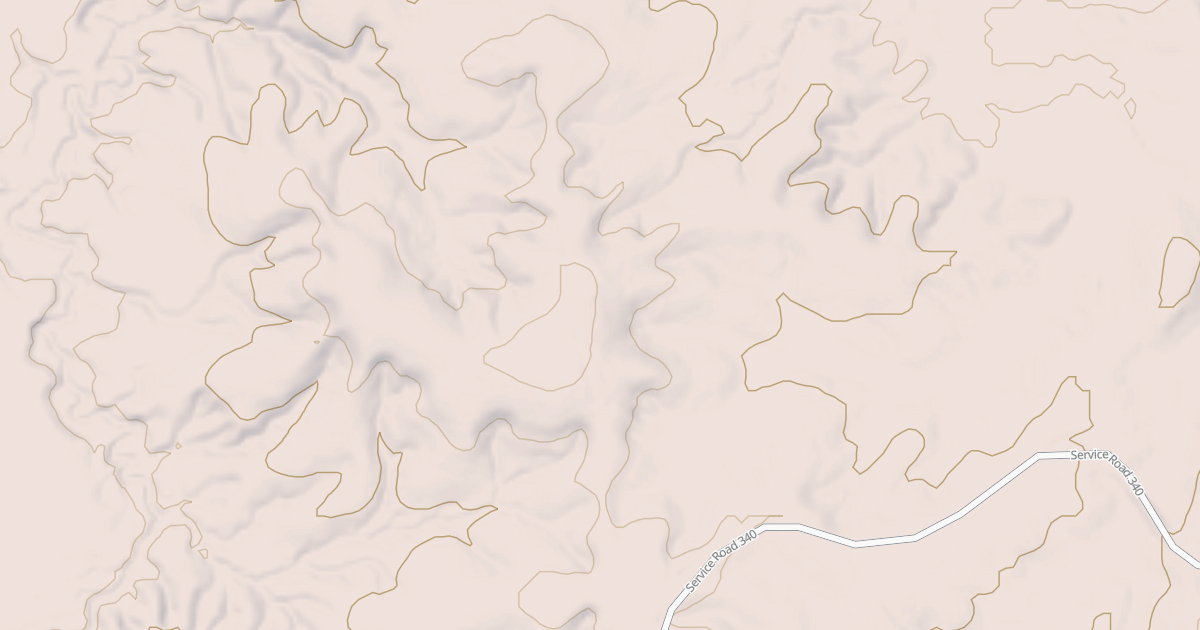 Map preview of USFS National Forest System Roads {B3564F6D-2635-4104-B5EA-F5F88B1F48AA}