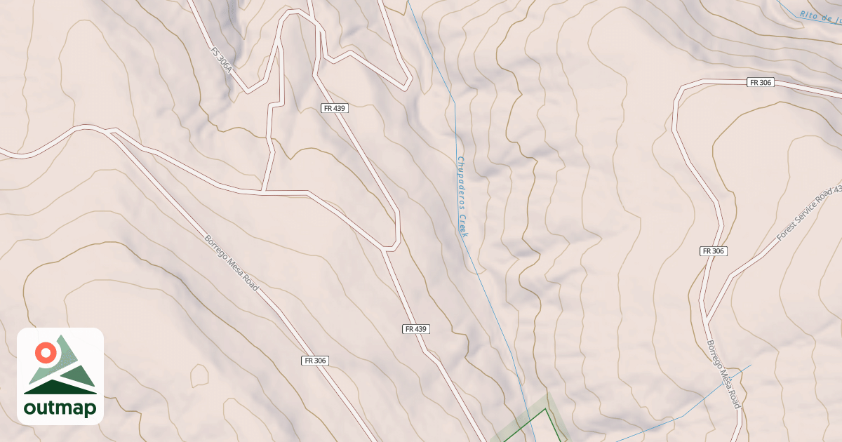 Map of USFS National Forest System Roads {3C096C0E-EBF8-467B-ACEB-85649E60517F}