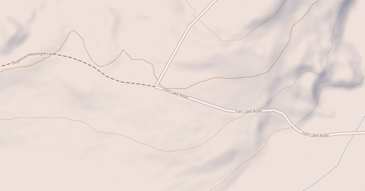 Map preview of Hovland Woods Trail