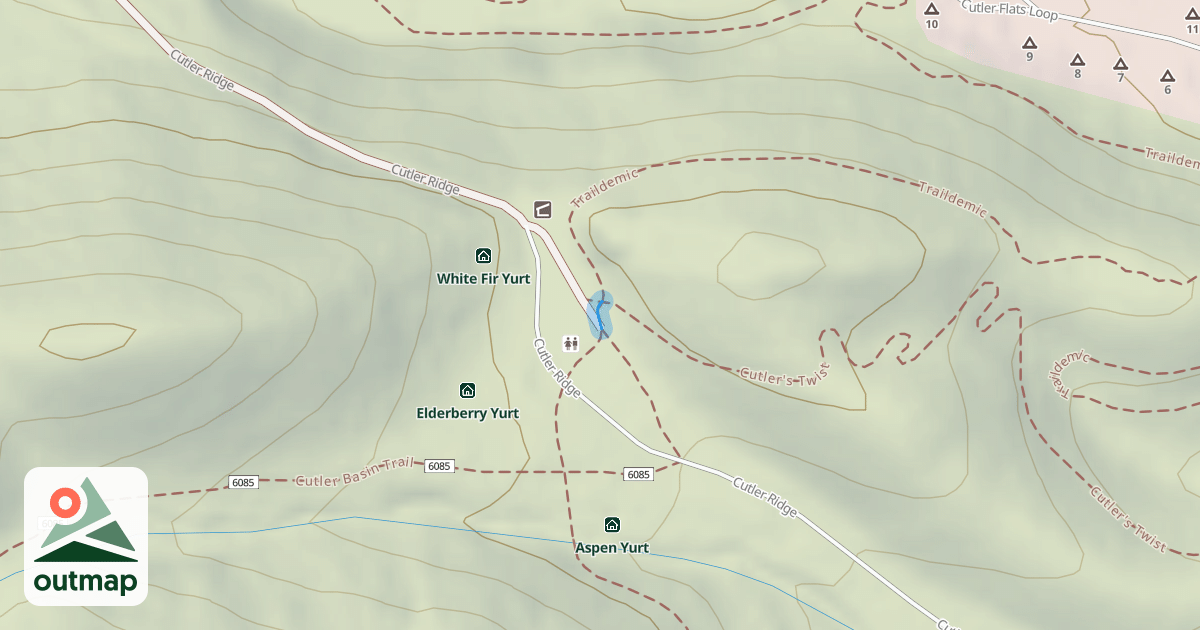 Map of Cutler's Twist