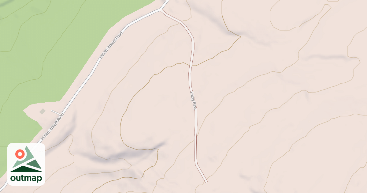 Map of Codier Pass