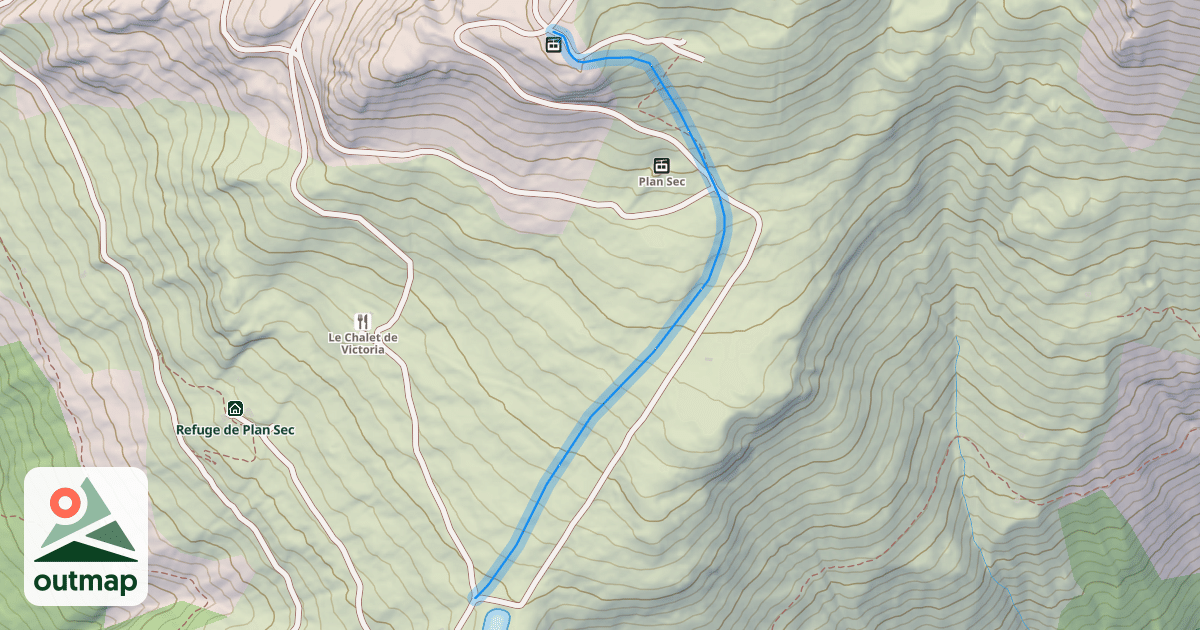 Map of Les Côtes