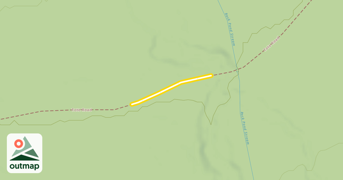 Map of Tote Road