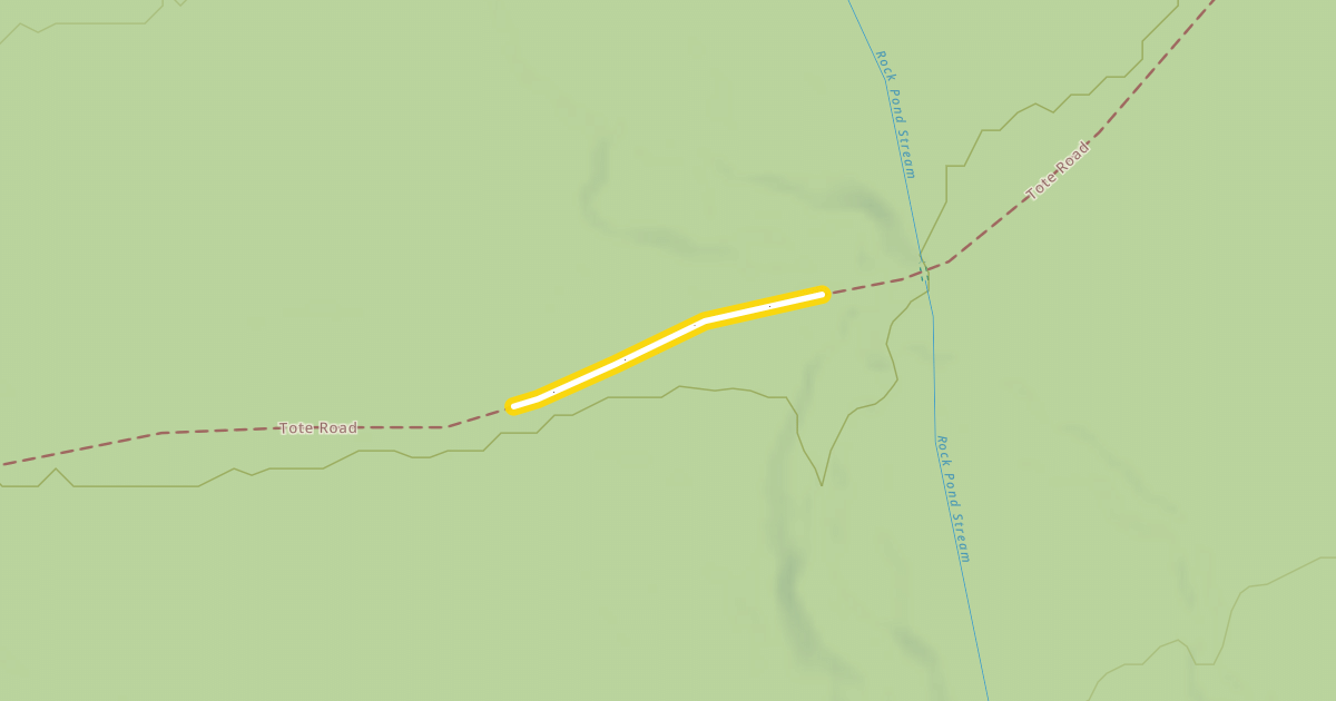 Map preview of Tote Road