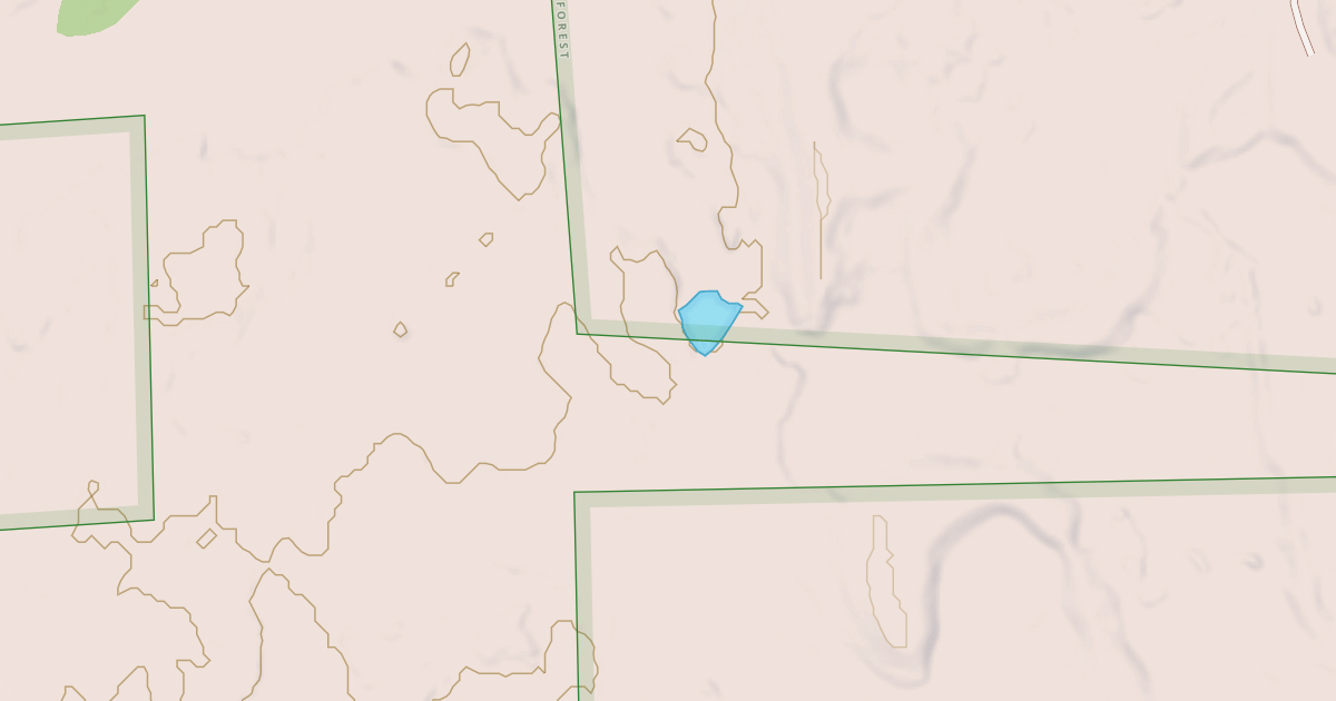 Map preview of Kaw Triangle Big Pines