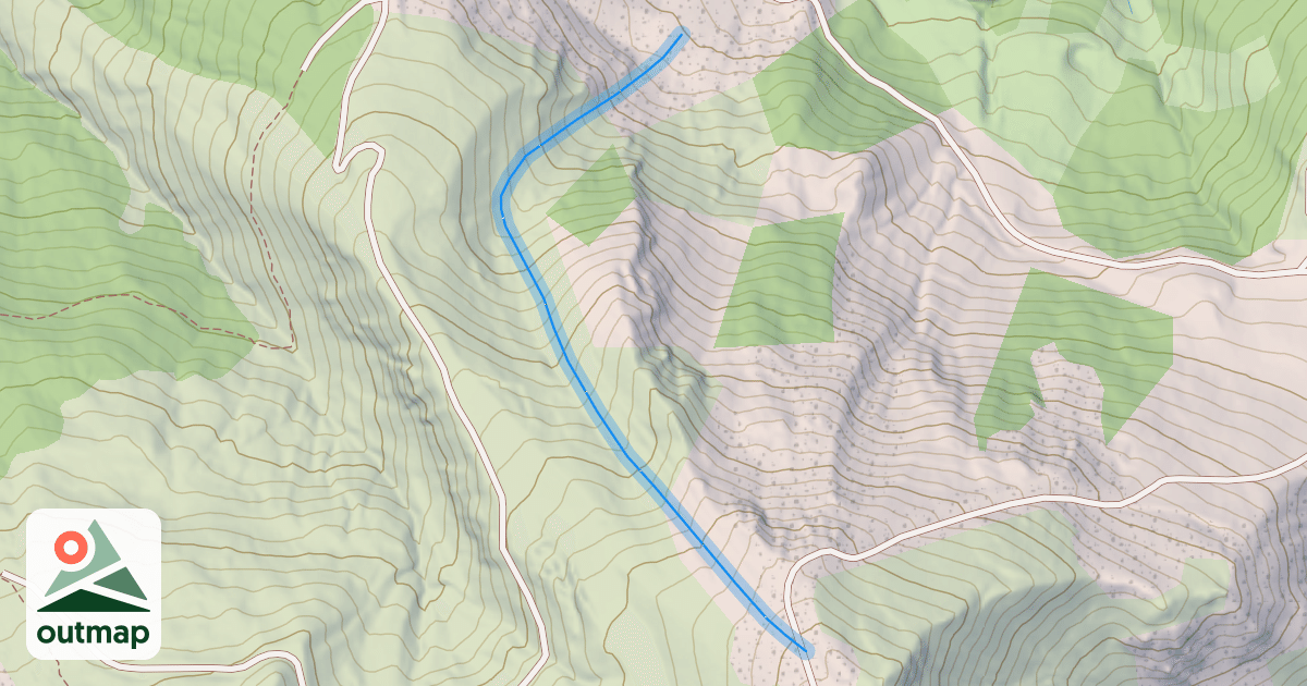 Map of Combe Armand