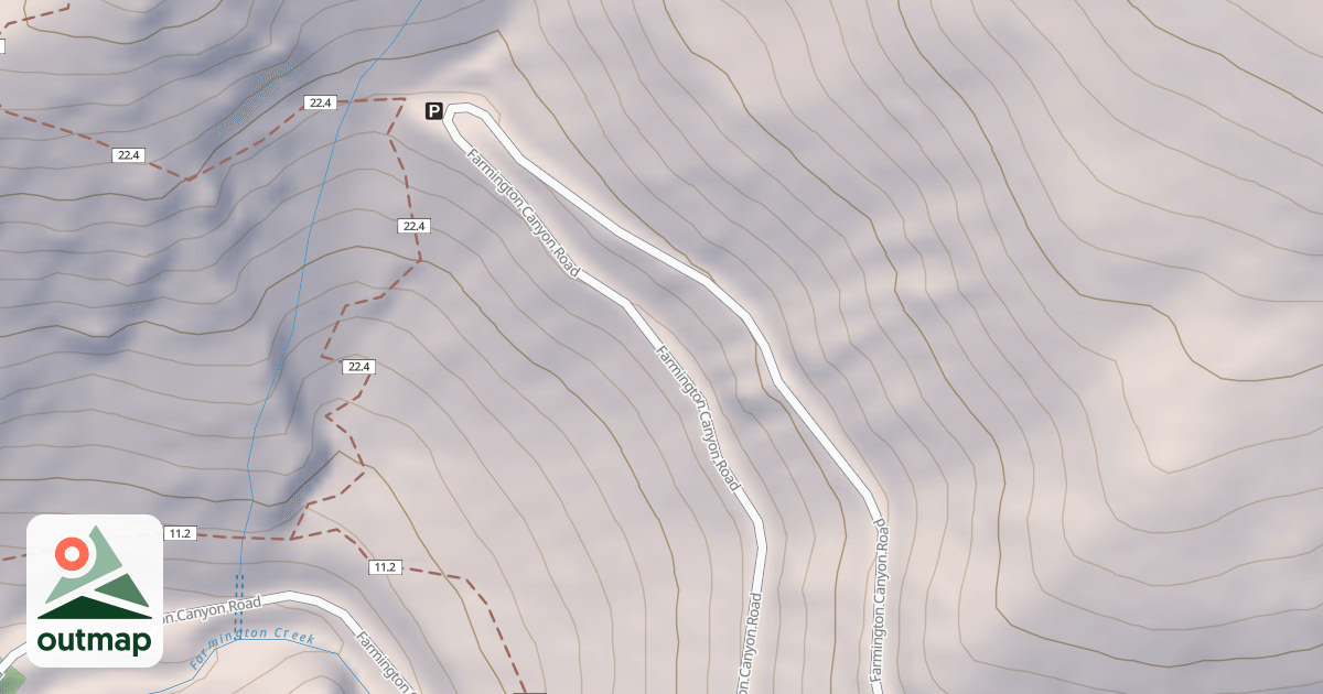 Map of Farmington Canyon Atv