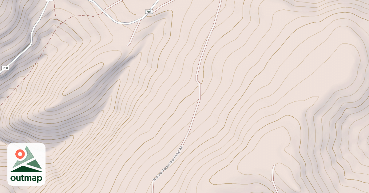 Map of PAULY SPRINGS