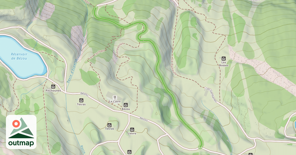Map of La Balade