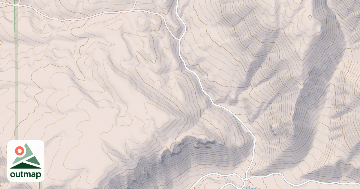 Map of SAWMILL CANYON
