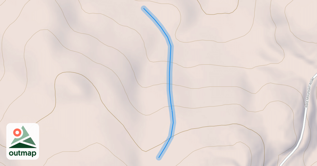 Map of Piker's Peak