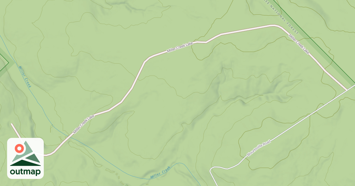 Map of MILLER CR LK