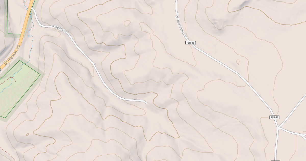Map preview of BUTTE