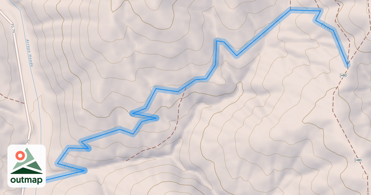 Map of Clyde