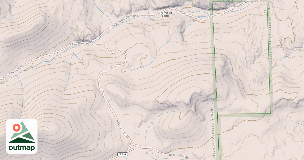 Map of GULCH ACCESS