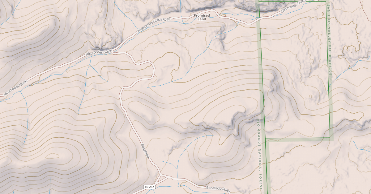 Map preview of GULCH ACCESS