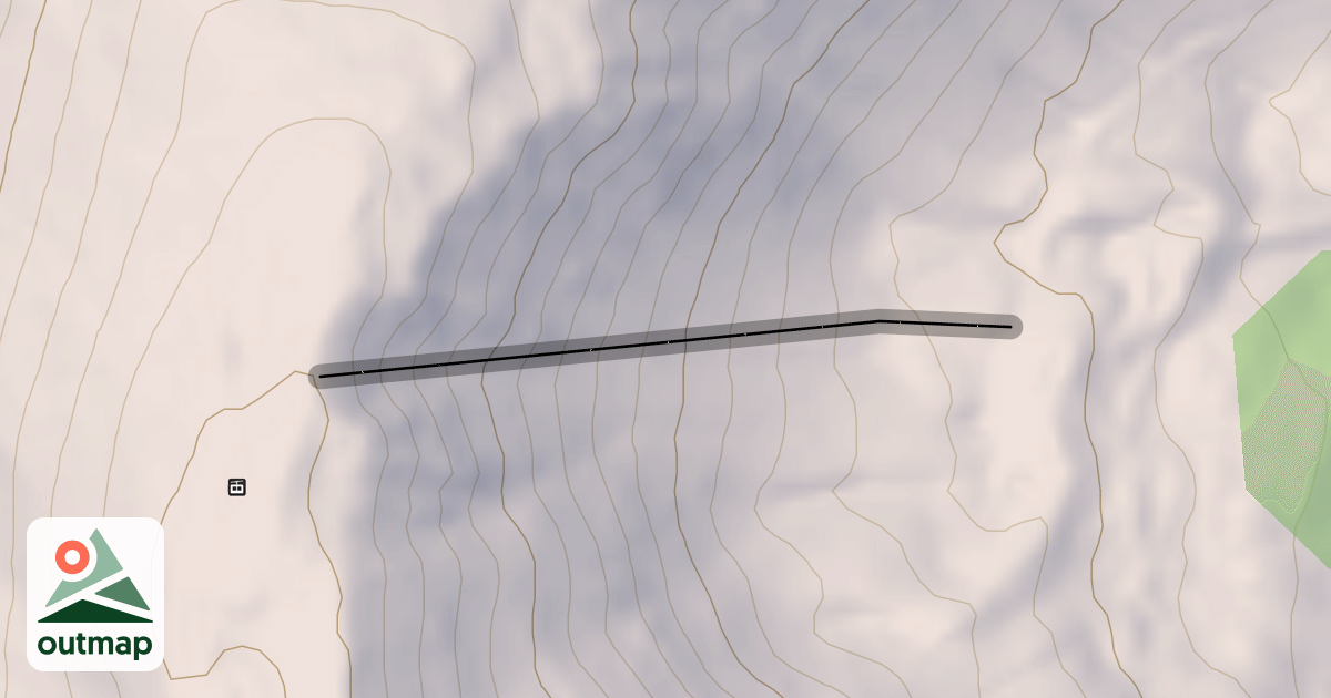 Map of Cornice Chute