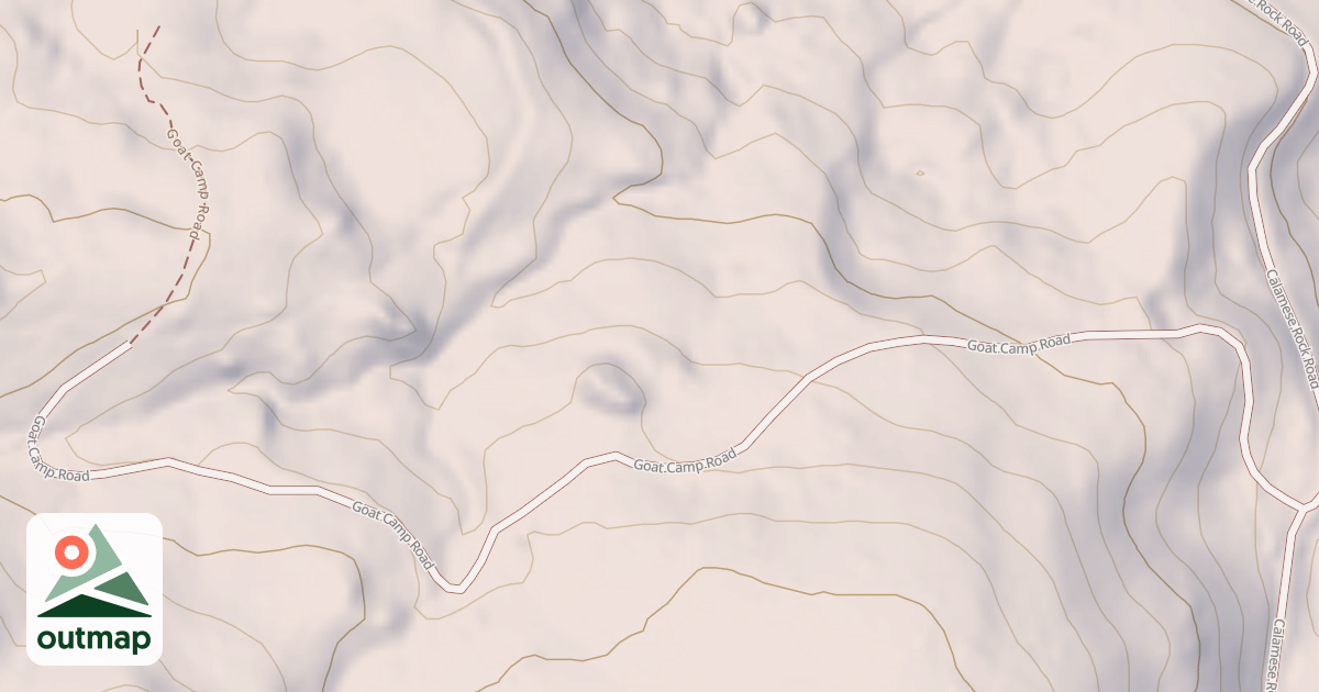 Map of GOAT CAMP