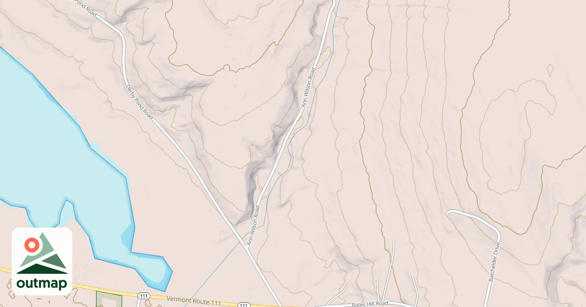 Map of 105A