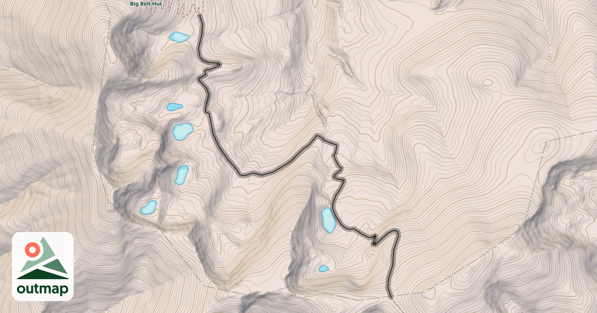 Map of Trail 150
