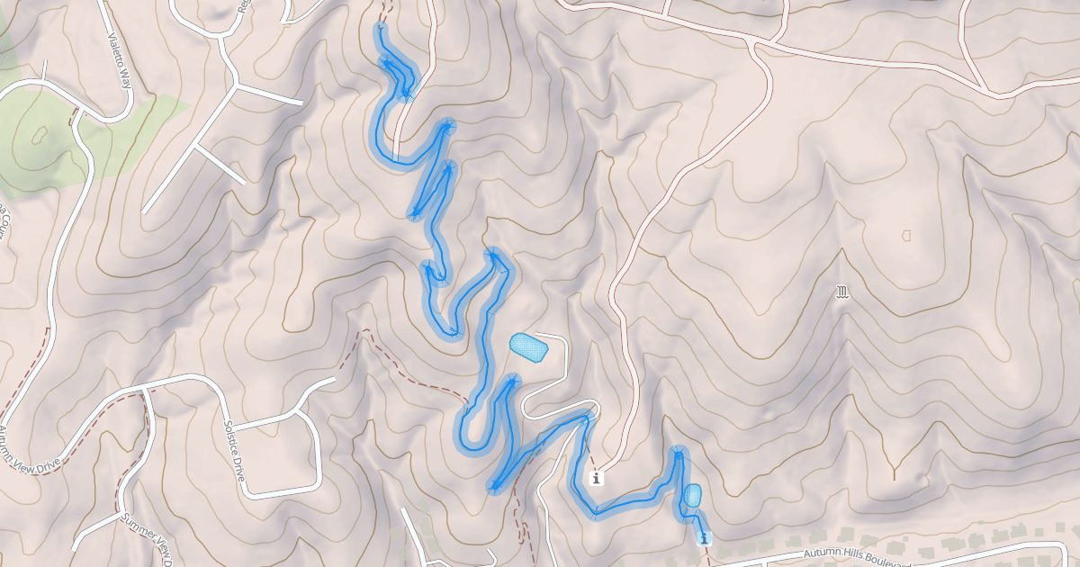 Map preview of Raptor Trail