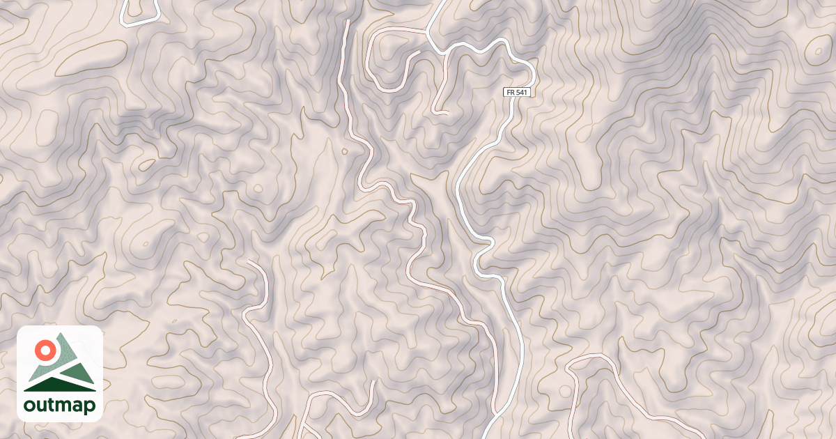 Map of ALDER CREEK A