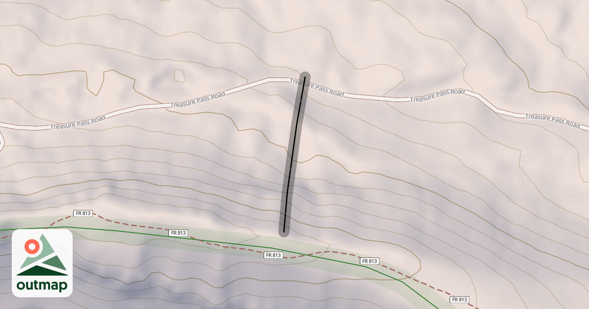 Map of Lonesome Dove