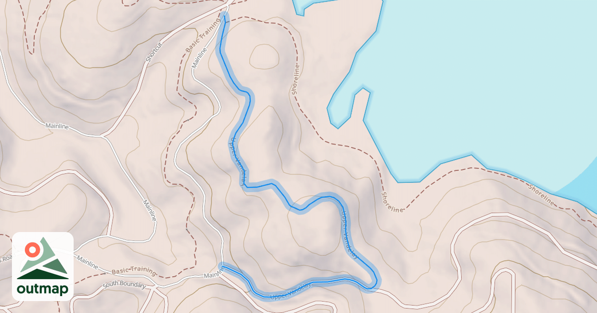 Map of Upper Vandelay