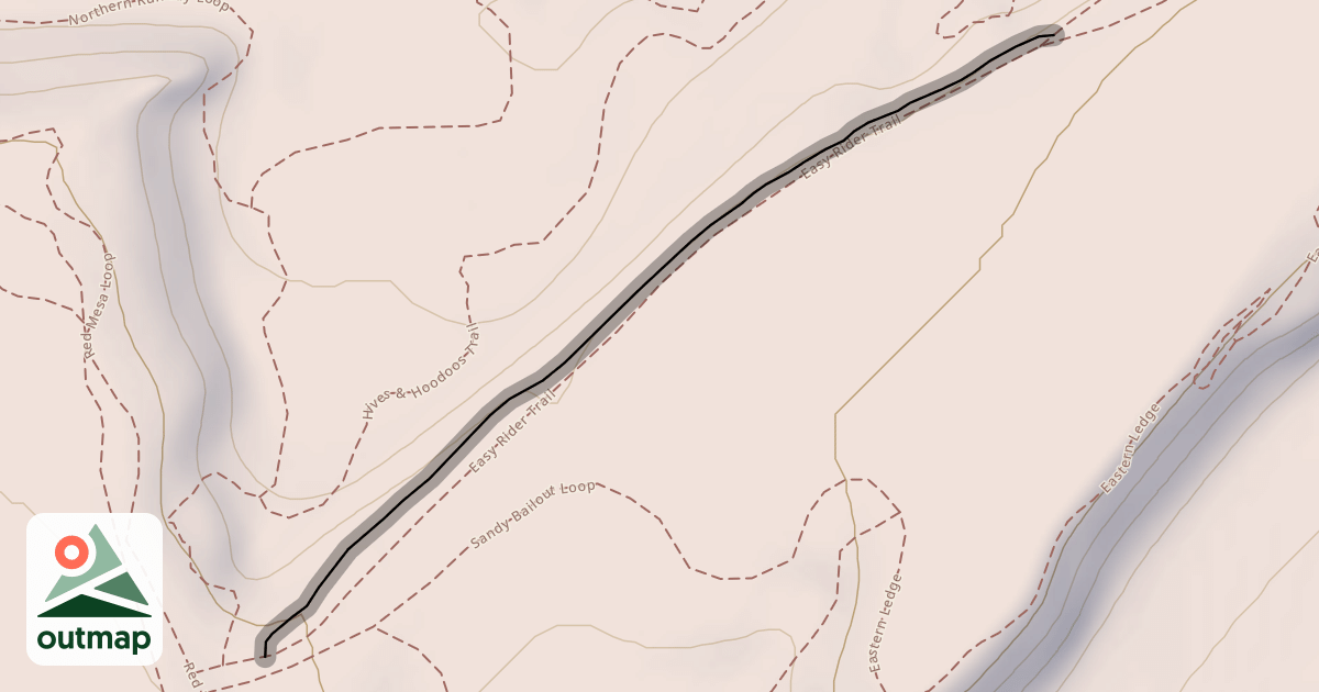Map of Fin Rock Ledge