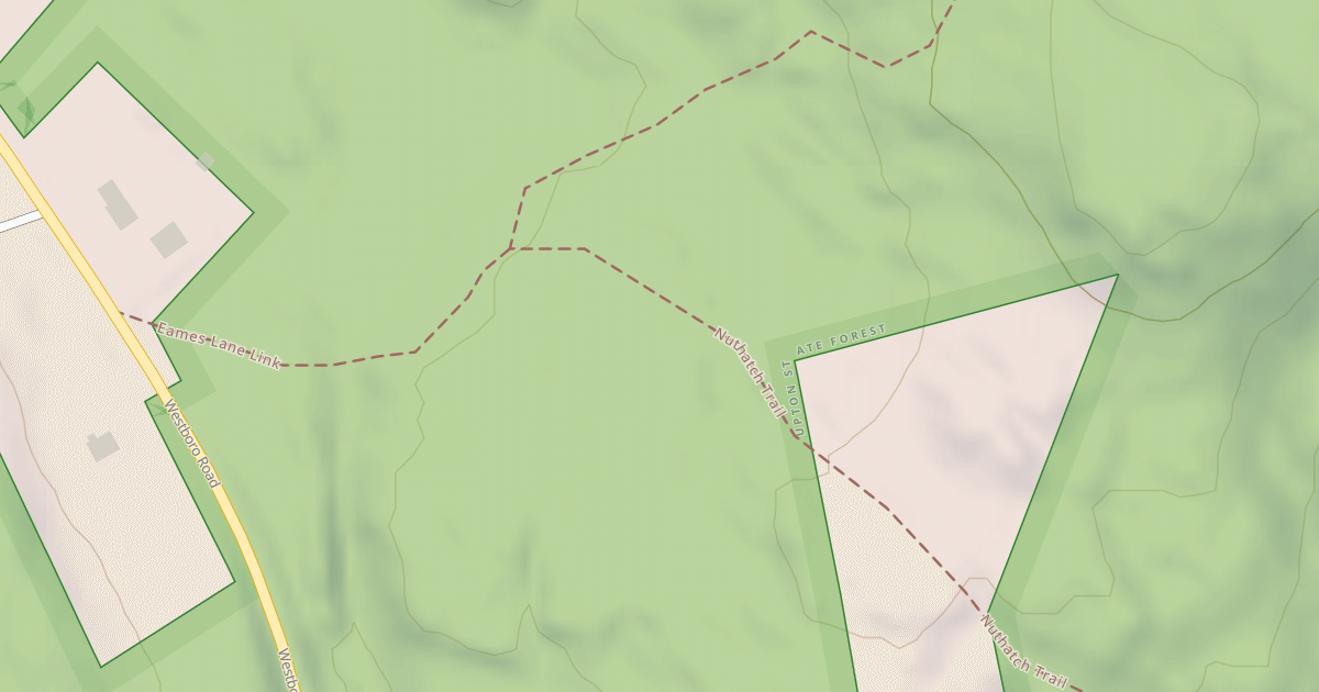 Map preview of Nuthatch Trail