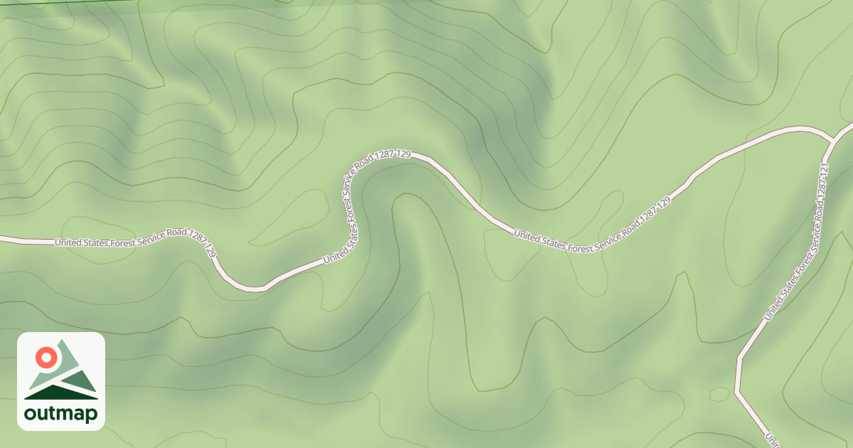 Map of USFS National Forest System Roads {56635663-79AC-49EE-8D52-98725398BC10}
