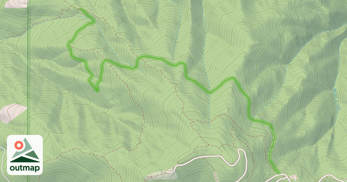 Map of Trail 29 "Big Trees"