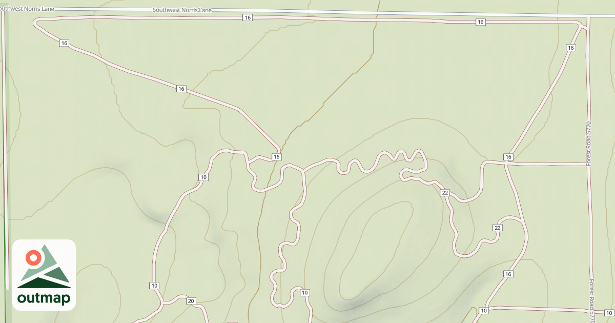 Map of OHV # 16