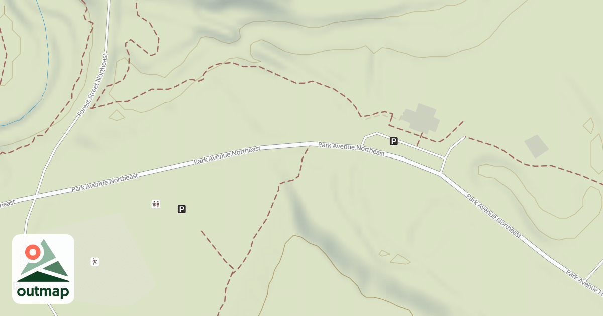 Map of USGS National Digital Trails a71165f3-c74a-4187-80eb-985618d27682