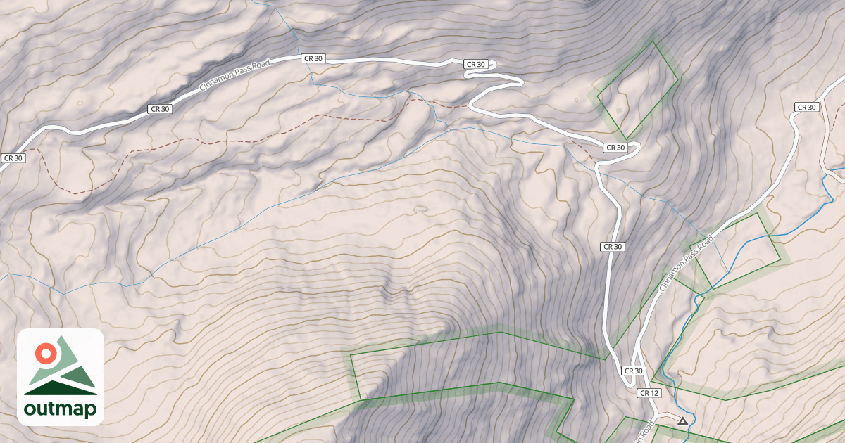 Map of County Road 30